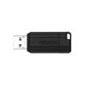 Memoria usb 2.0 verbatim pinstripe 32gb negro