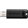 Memoria usb 3.2 verbatim pinstripe 32gb negro