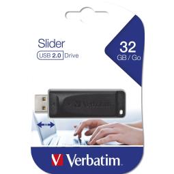 Memoria usb 2.0 verbatim storengo 32gb negro