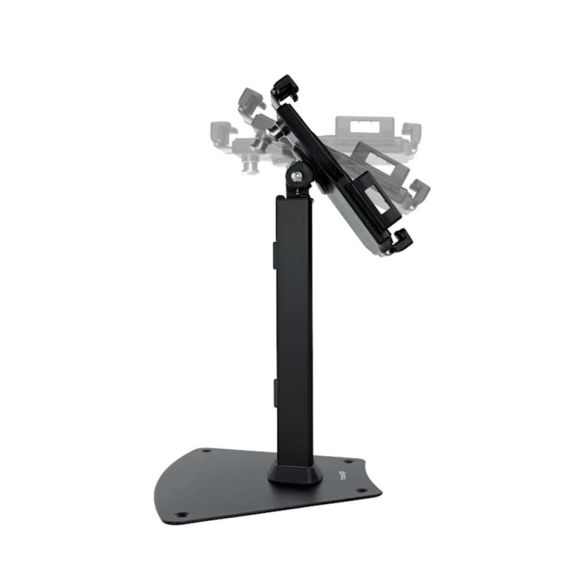 Soporte sobremesa tooq para tablet + antirrobo negro