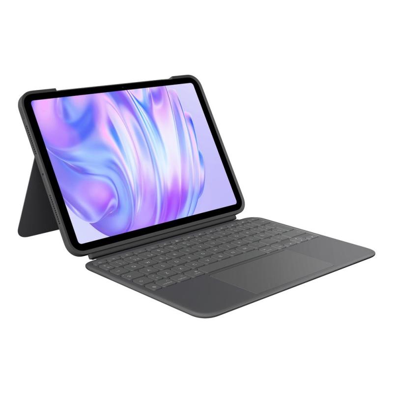 Funda logitech combo touch para con teclado para ipad pro m4 11pulgadas grafito