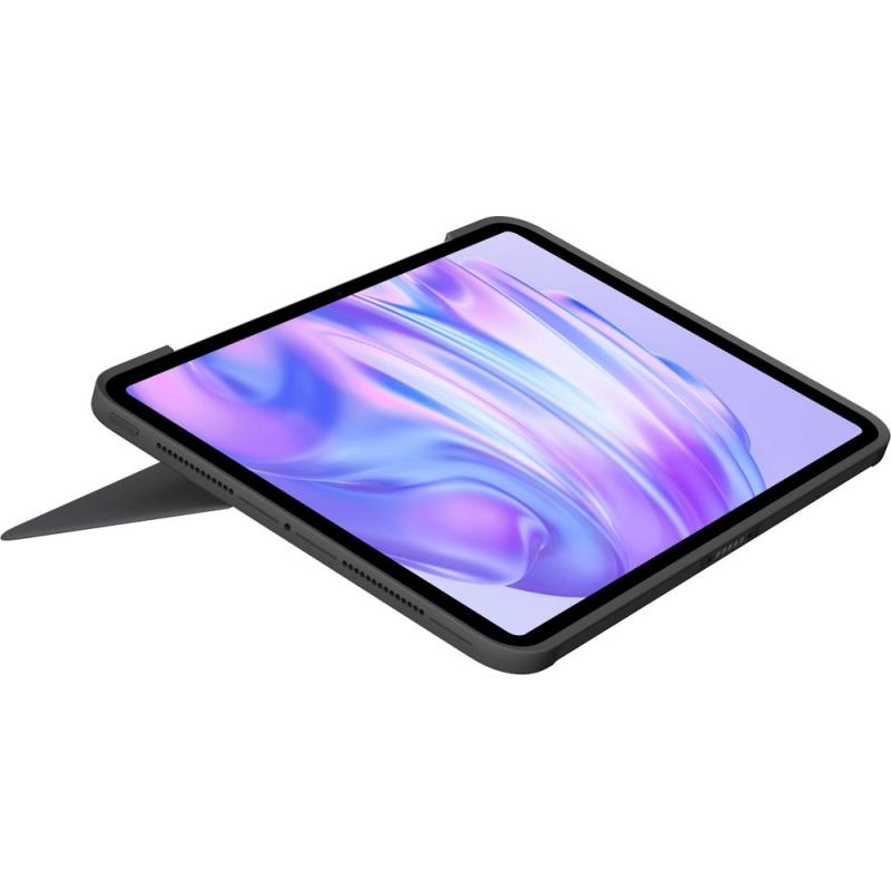 Funda logitech combo touch para con teclado para ipad pro m4 11pulgadas grafito