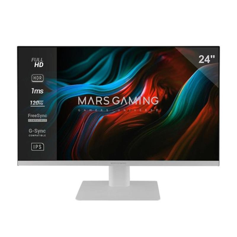 Monitor mars gaming mv24w 24pulgadas fhd 120hz