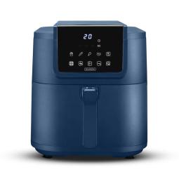 Freidora de aire bourgini airfryer slim ceramica 8l 1700w color azul