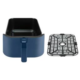 Freidora de aire bourgini airfryer slim ceramica 8l 1700w color azul