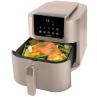 Freidora de aire bourgini airfryer slim ceramica 8l 1700w color beige