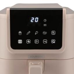 Freidora de aire bourgini airfryer slim ceramica 8l 1700w color beige