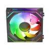 Ventilador mars gaming mflinkfinity 120mm argb negro