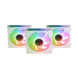 Ventilador mars gaming mf - linkfinity 3 x 120mm argb blanco