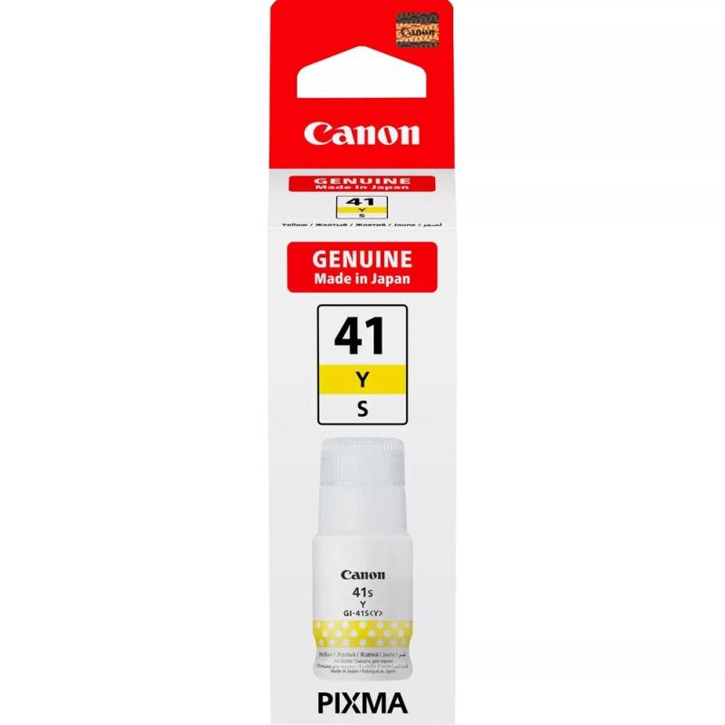 Botella tinta canon gi - 41sy amarillo