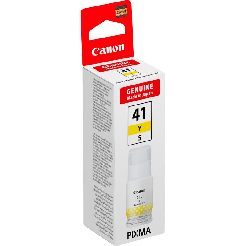 Botella tinta canon gi - 41sy amarillo