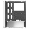 Caja ordenador mars gaming mc - tor atx frgb cristal templado blanco