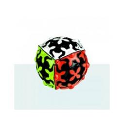 Cubo de rubik qiyi gear ball 3x3 bordes negros - Imagen 1