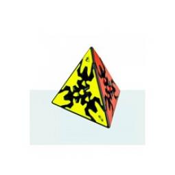 Cubo de rubik qiyi gear pyraminx borde negros - Imagen 1
