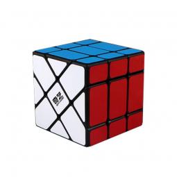 Cubo de rubik qiyi fisher 3x3 bordes negros - Imagen 1
