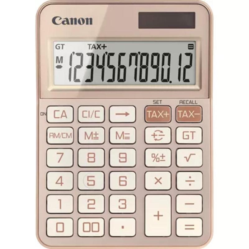 Calculadora canon sobremesa ks - 125kb - rg emea hb 12 digitos oro rosa