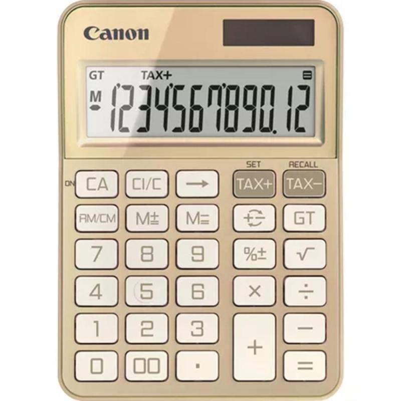 Calculadora canon sobremesa ks - 125kb - gd emea hb 12 digitos oro