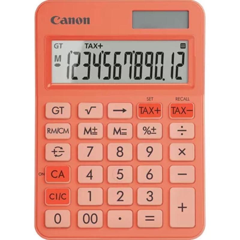 Calculadora canon sobremesa ls - 125kb - or emea hb 12 digitos naranja