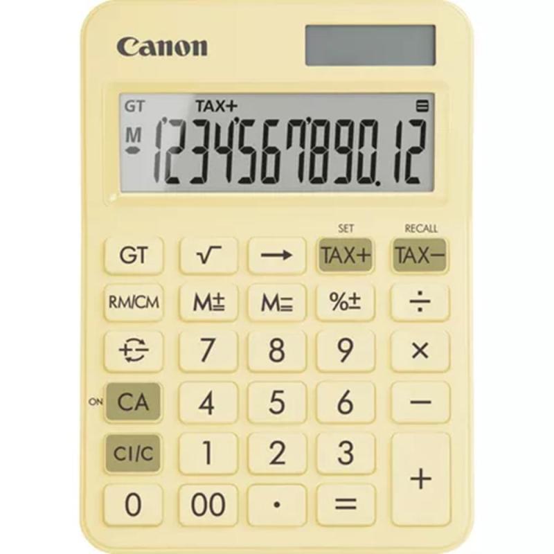 Calculadora canon sobremesa ls - 125kb - pyl emea hb 12 digitos amarillo