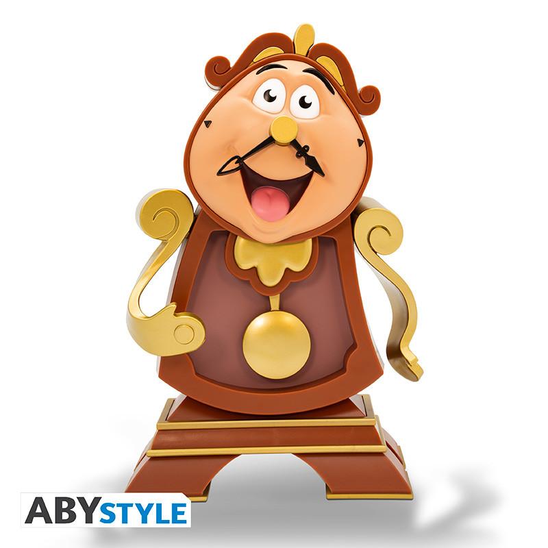 Figura hucha abystyle disney la bella y la bestia cogsworth