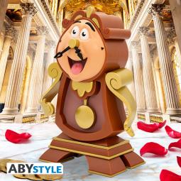 Figura hucha abystyle disney la bella y la bestia cogsworth