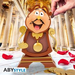 Figura hucha abystyle disney la bella y la bestia cogsworth