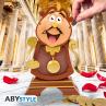 Figura hucha abystyle disney la bella y la bestia cogsworth