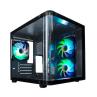 Caja ordenador gaming coolbox gm100 vision argb microatx