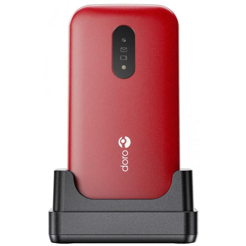 Telefono movil doro 2820 - 2.8pulgadas - 4g - rojo - blanco