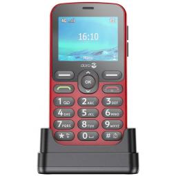 Telefono movil doro 1880 - 2.4pulgadas - 4g - rojo