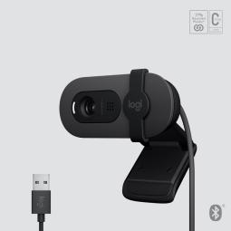 Webcam logitech brio 105 grafito full hd - usb