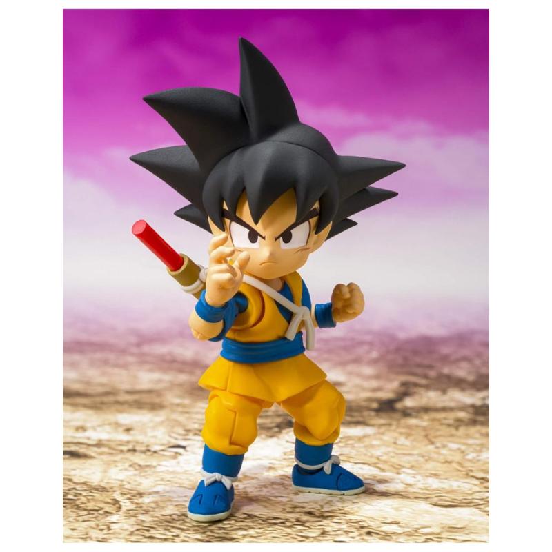 Son goku (mini) - daima - figura 7 cm dragon ball daima sh figuarts