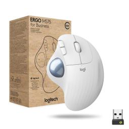 Raton inalambrico logitech ergo m575 for business blanco