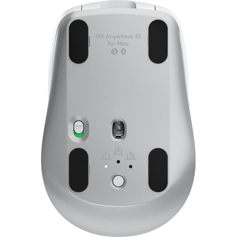 Raton inalambrico logitech mx anywhere 3s for mac gris