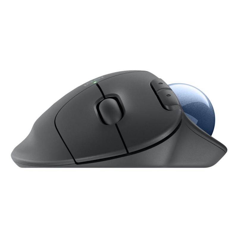 Raton inalambrico logitech ergo m575s negro