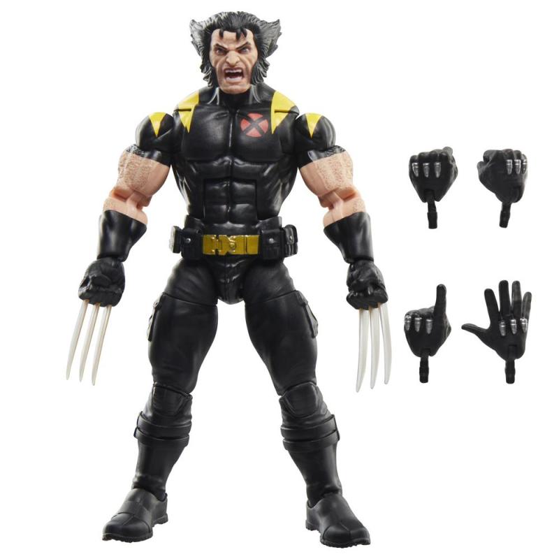 Figura hasbro marvel legends series build a figure marvels nemesis x - men wolverine