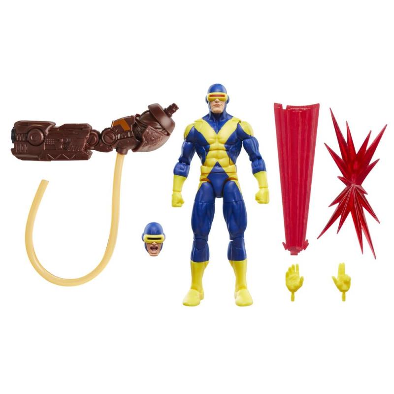 Figura hasbro marvel legends series build a figure marvels nemesis x - men cyclops