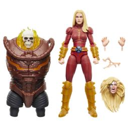 Figura hasbro marvel legends series build a figure marvels nemesis x - men marvels husk