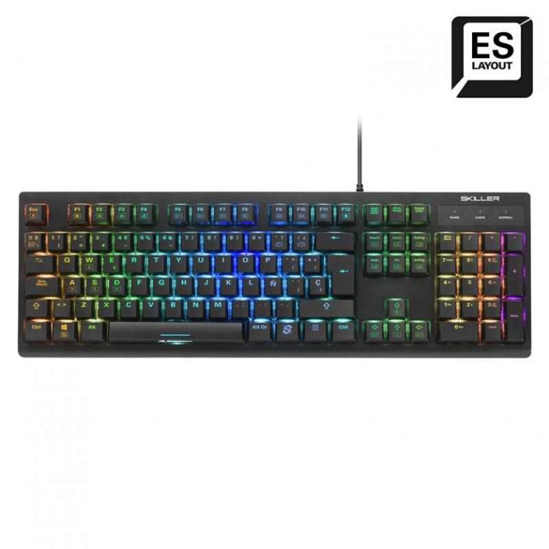 Teclado gaming sharkoon shark skiller sgk30 red - Imagen 1