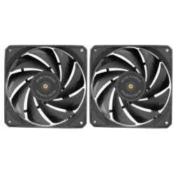 Ventilador mars gaming mf - nc 2 x 120mm negro