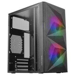 Caja ordenador mars gaming mc - me matx frgb cristal templado negro