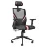 Silla ergonomica mars gaming mgc - ergo negra - rosa