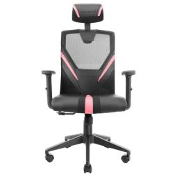 Silla ergonomica mars gaming mgc - ergo negra - rosa