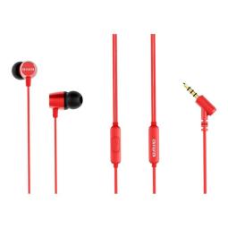 Auriculares aiwa estm - 30rd jack 3.5mm rojo