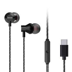 Auriculares aiwa estm - 50usb - c - bk usb tipo c negro