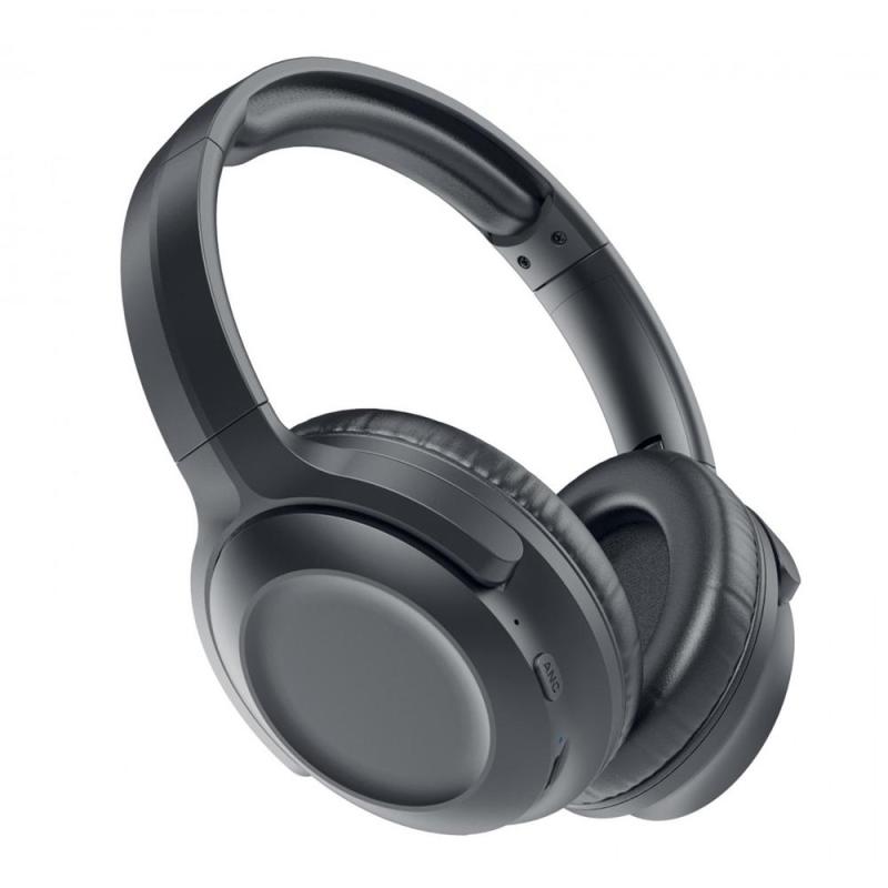 Auriculares muvit anc inalambrico negro